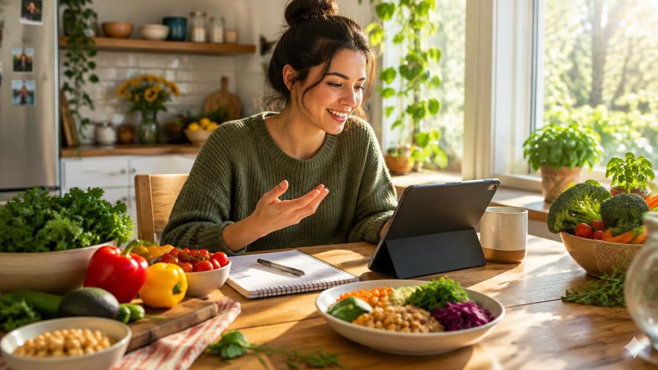 Mutfağınızı zaten tanıyan bir yapay zeka vegan koçu
